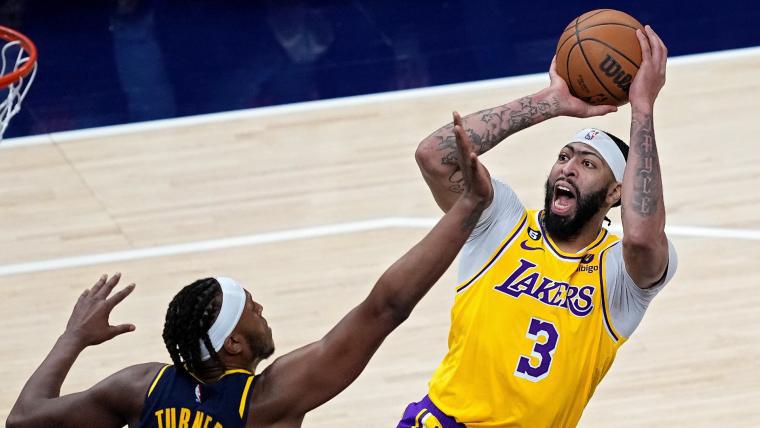 Anthony Davis demostró en la victoria de Lakers ante Pacers por qué debió ser All-Star