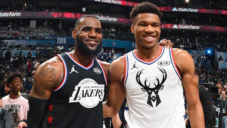 LeBron y Antetokounmpo, capitanes para el Juego de Estrellas