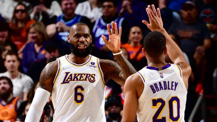 LeBron James llega a las 10 mil asistencias en la NBA en el partido entre Lakers y Suns