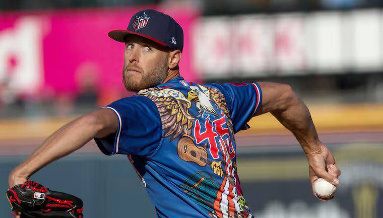 Zack Wheeler va por buen camino en su recuperación y podría volver a los Filis en cualquier momento.