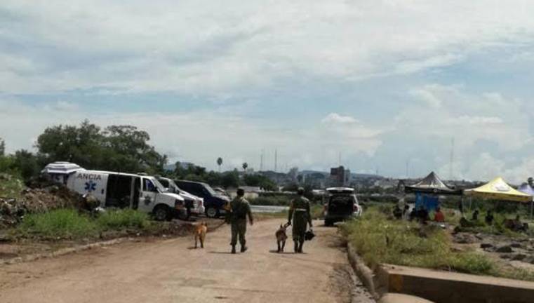 Binomios caninos de la Comisión Estatal de Búsqueda.