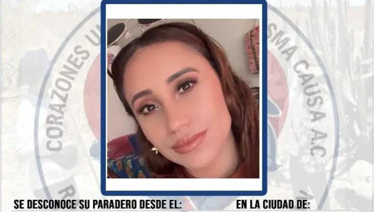 Alerta de la desaparición de la buscadora María de los Ángeles Valenzuela, de Mazatlán.