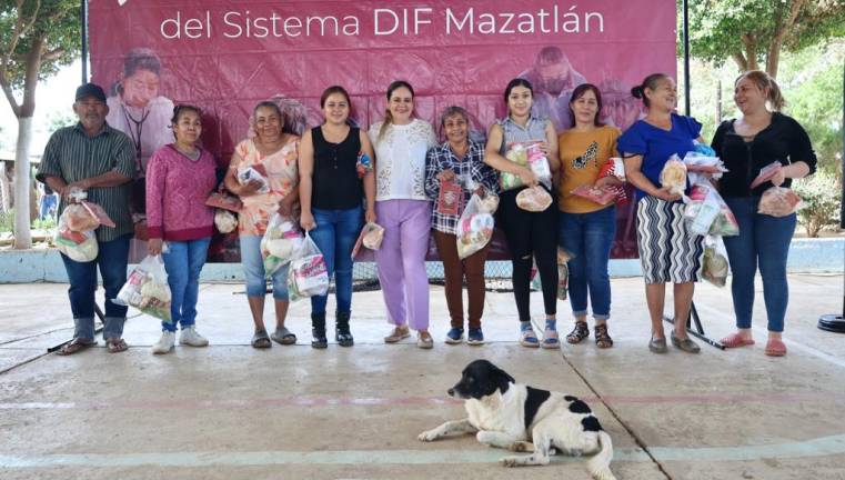 Lleva DIF Mazatlán servicios gratuitos al poblado de El Moral, en El Quelite