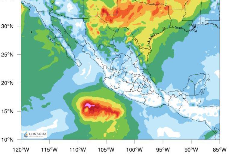 Frente frío que está ingresando a México decidirá si ‘Pamela’ se mueve a Mazatlán o al centro de Sinaloa: Hugo Nordahl