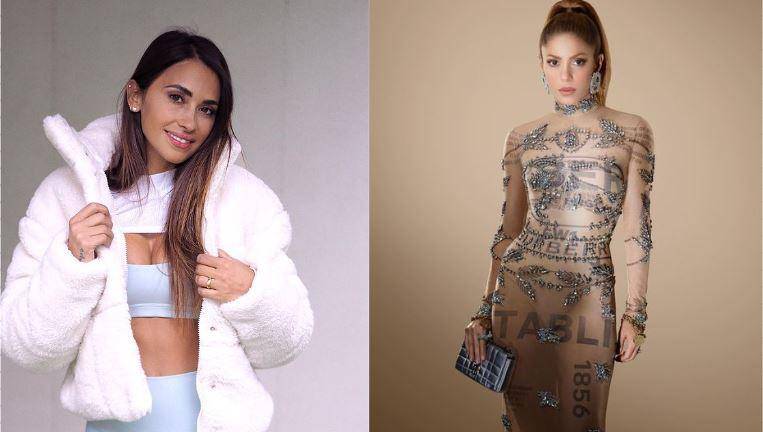 A través de las redes sociales, Antonela muestra su apoyo a la cantante colombiana.