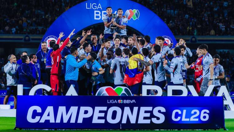 Cruz Azul logra su décimo título de liga.