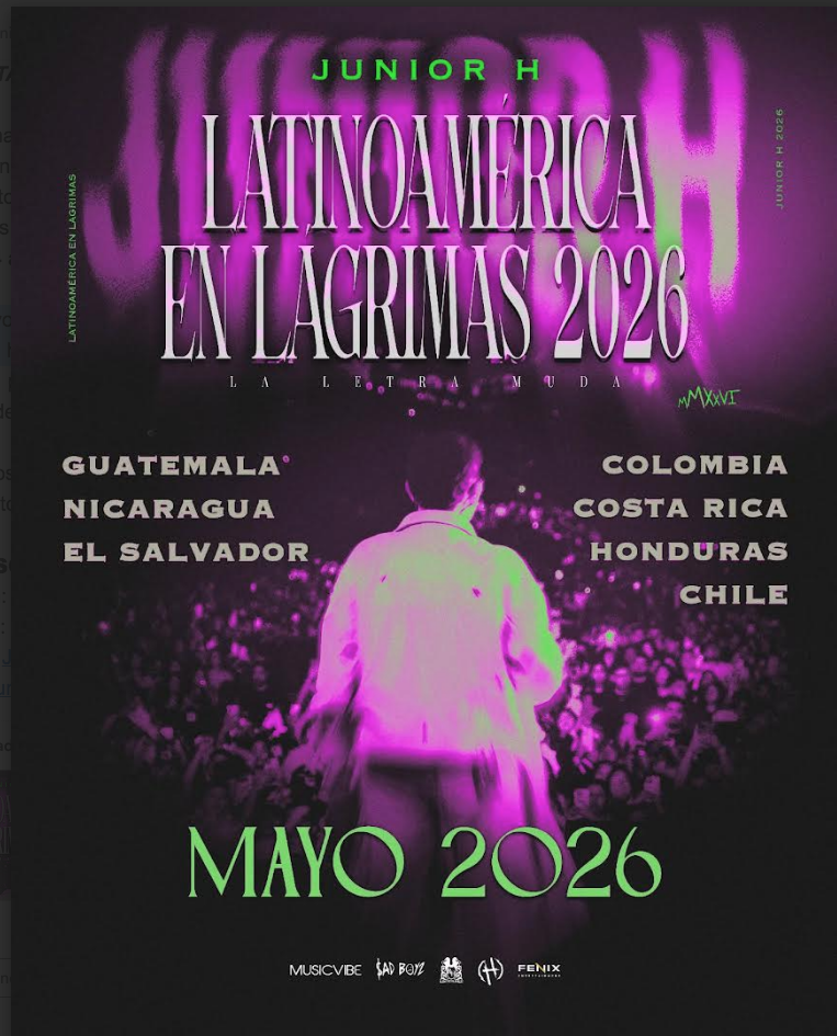 $!Anuncia Junior H su primera gira por Latinoamérica en 2026