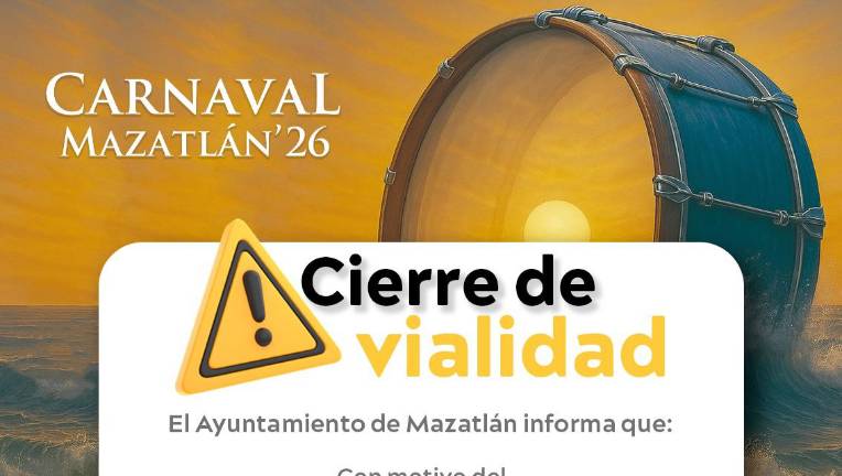 El paso vehicular quedará suspendido a partir de la noche del miércoles.