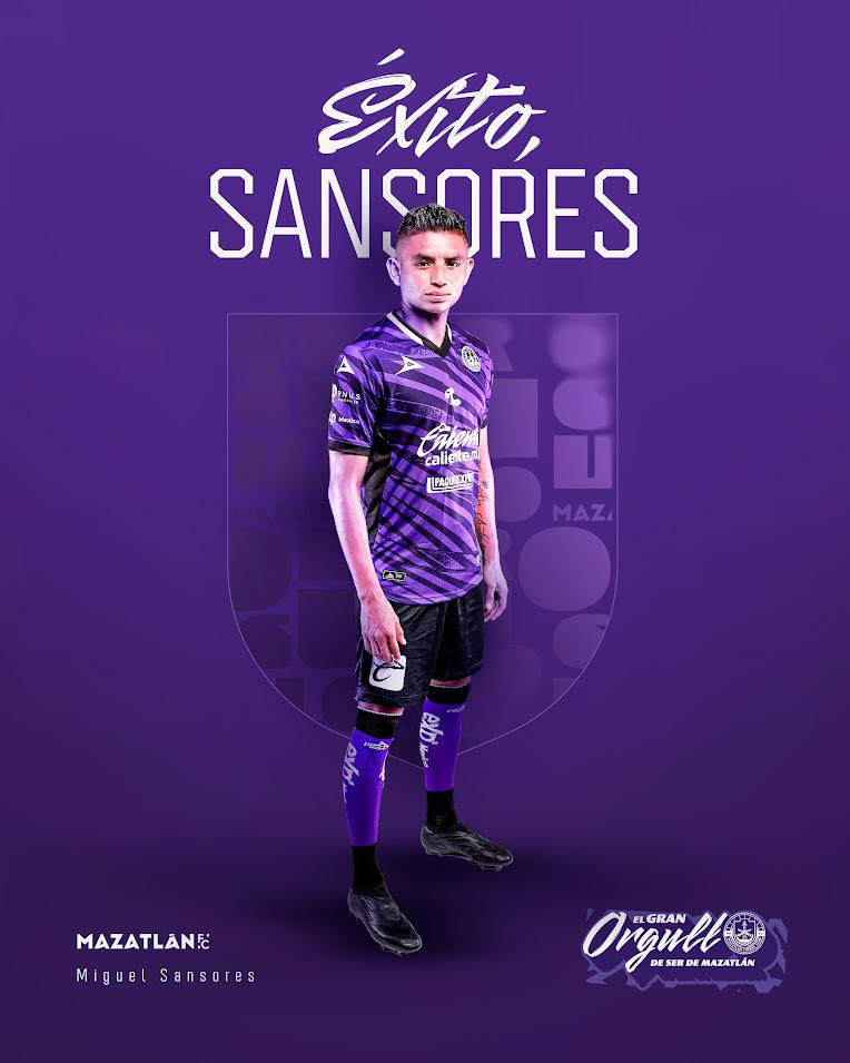$!Mazatlán FC anuncia la salida del club del delantero Miguel Sansores