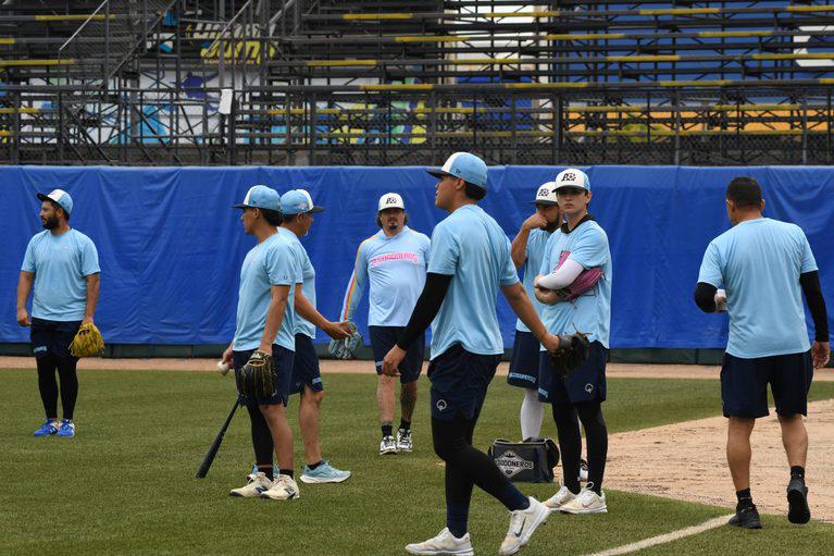$!El guasavense Jorge Monroy entrena con Algodoneros enfocado en buscar el título en honor a su abuelo