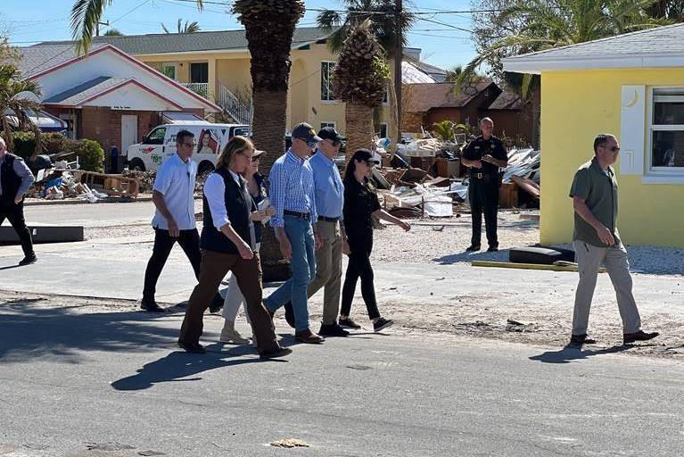 Presidente Biden anuncia más de 600 millones de dólares para recuperación por Milton