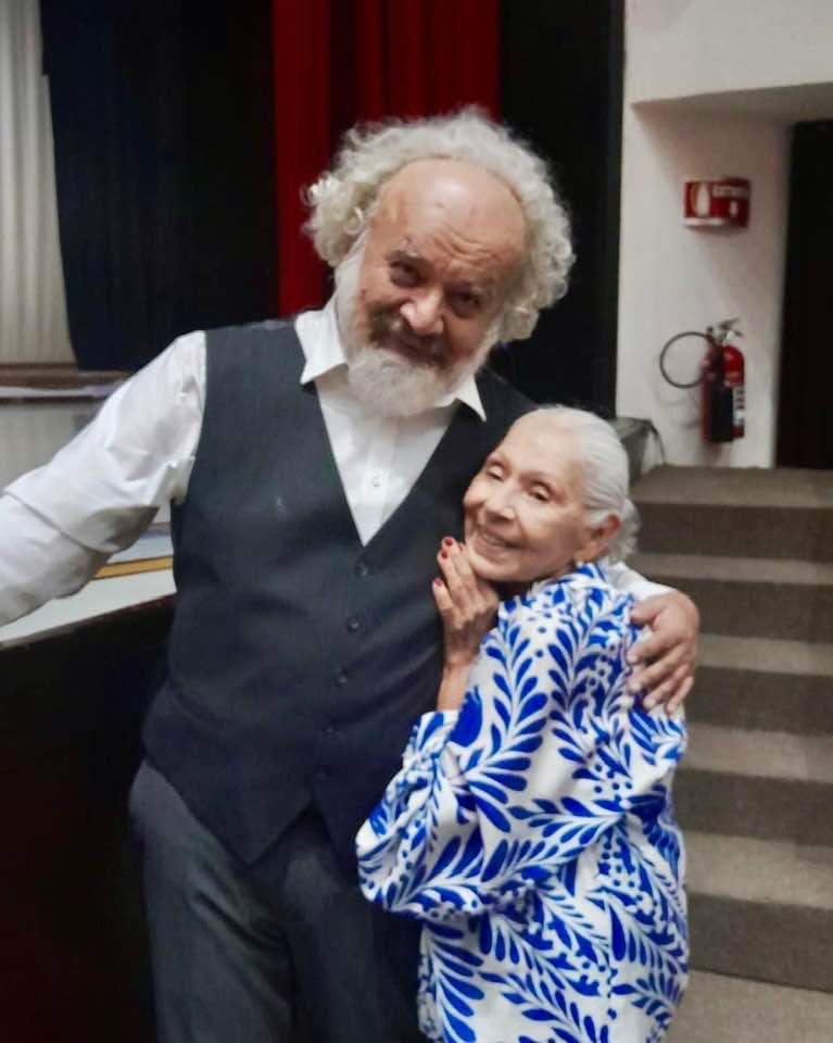 $!Rodolfo Arriaga y Martha Salazar, dos pilares del teatro en Sinaloa.