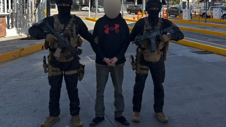 El detenido fue ingresado al penal de Aguaruto tras ser localizado por autoridades en Washington.