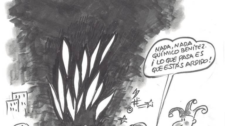 La hoguera del mal humorno dejó ni sus cenizas