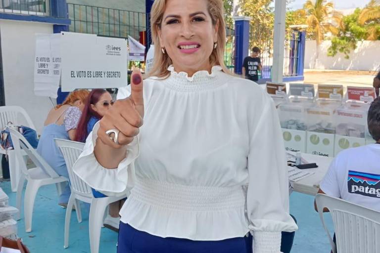 Mylai Quintero dijo estar tranquila con la jornada y aceptará los resultados