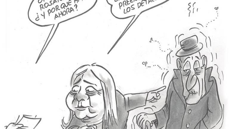 Cualquier parecido conRosario Piedra es intencional