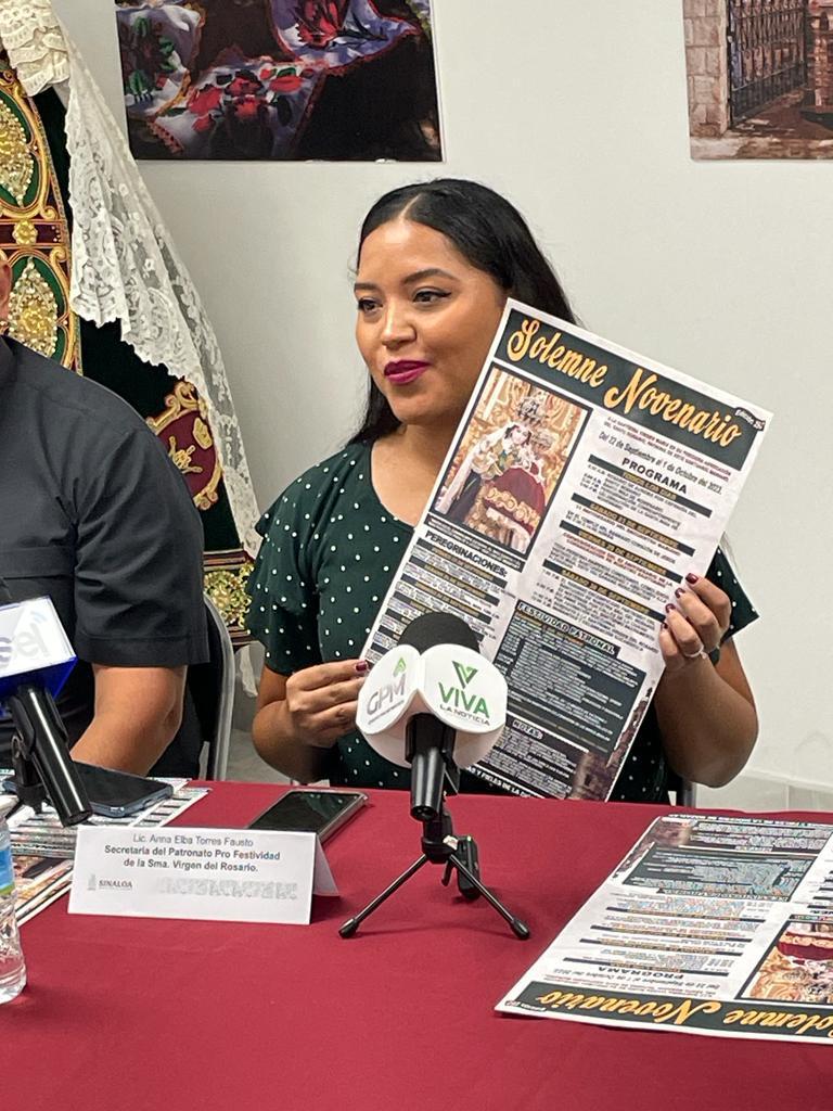 $!Anuncian festejos por el Día de Nuestra Señora del Rosario