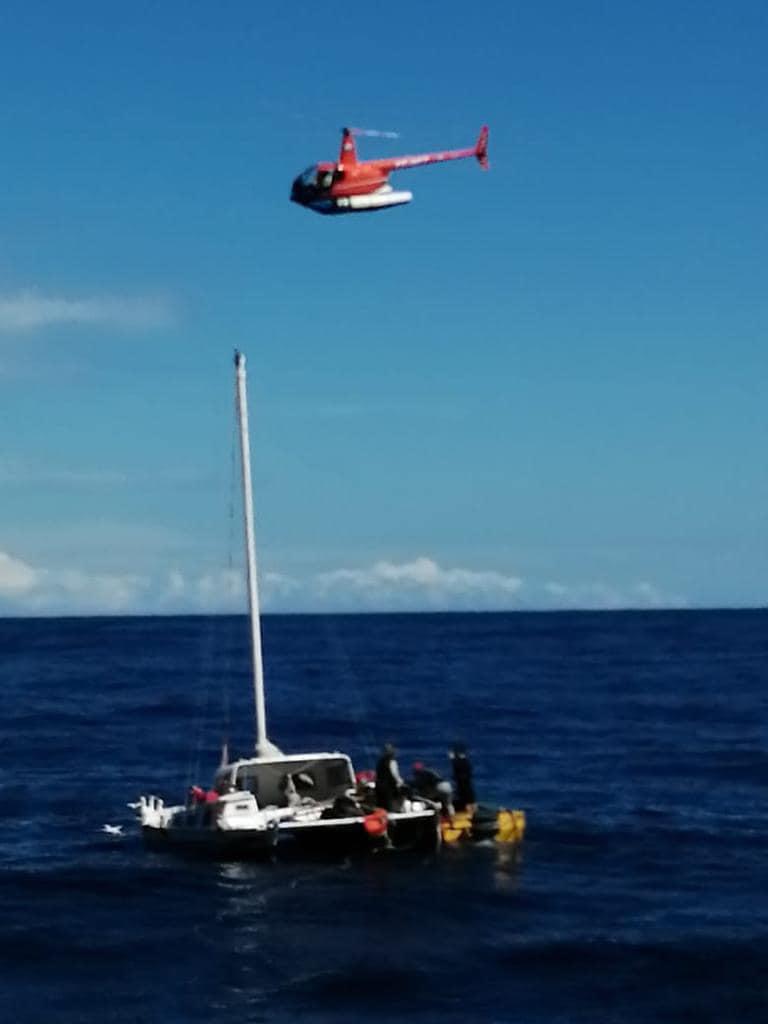 $!Buque que rescató al australiano que naufragó por tres meses, llegará este martes a Manzanillo