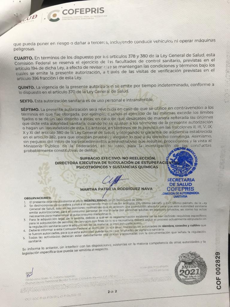 $!Otorgan primer fallo en Sinaloa a favor del consumo de mariguana