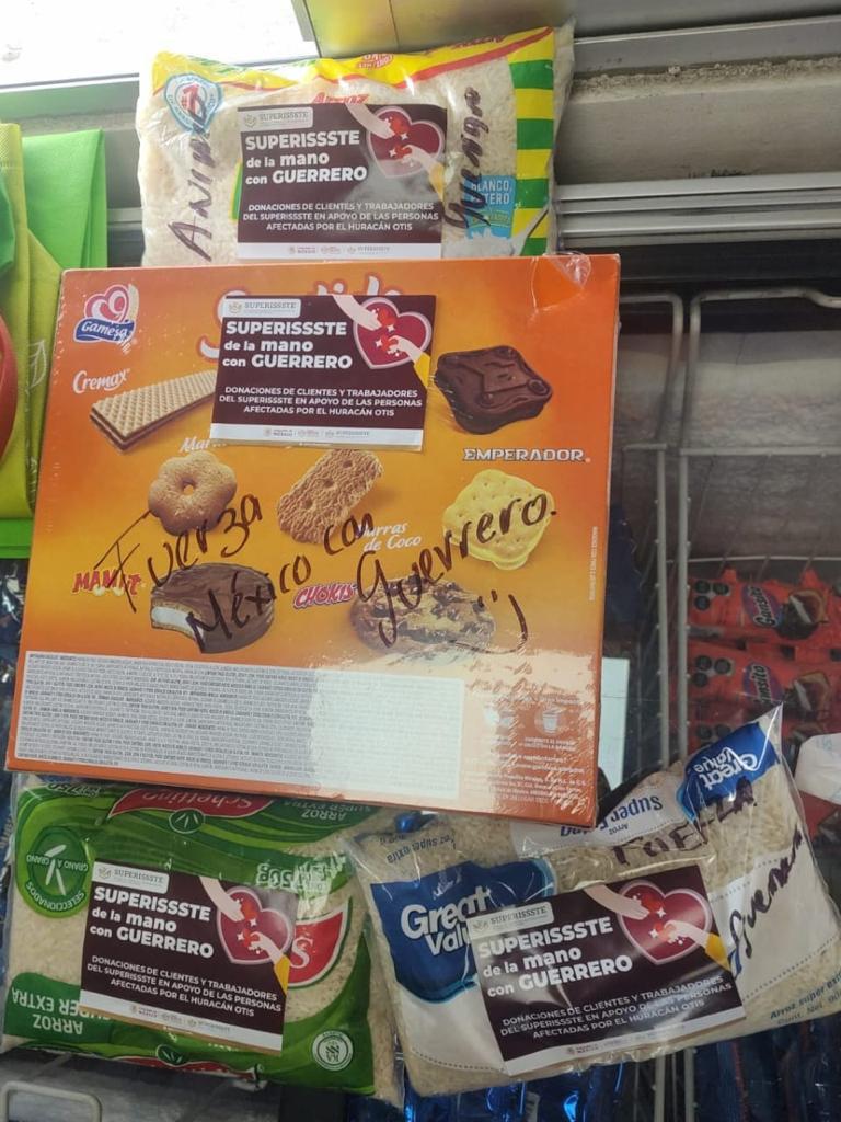 $!Intensifica ISSSTE apoyo con 10 toneladas de víveres para Acapulco