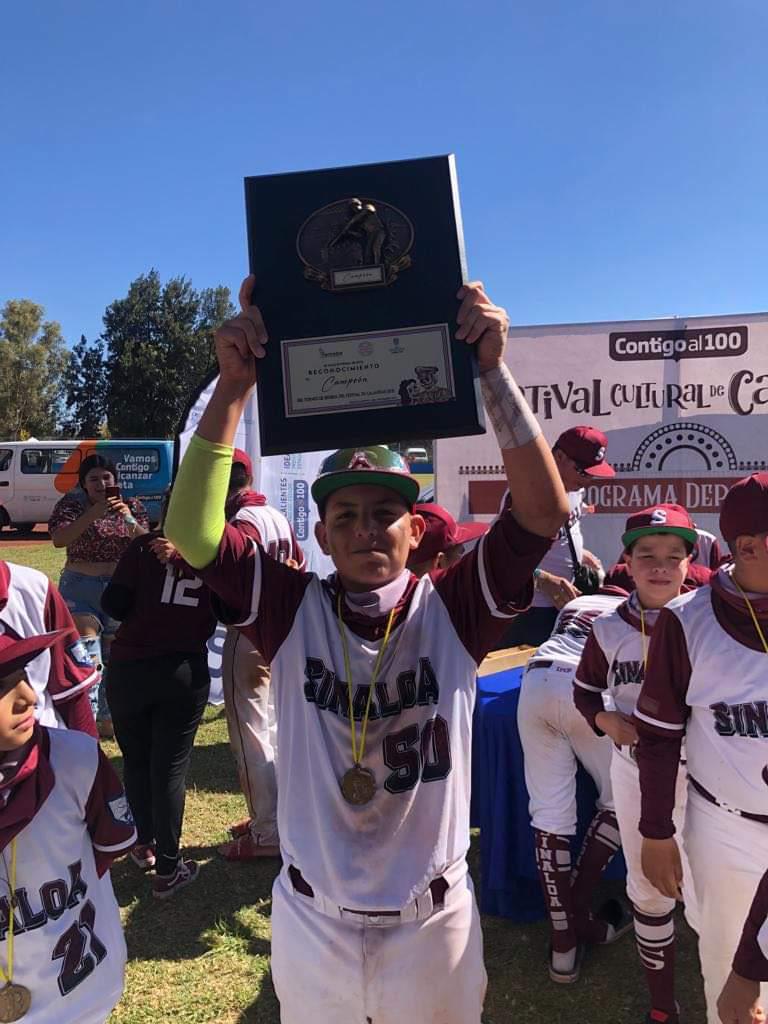 $!Mazatleco Alfredo Magaña competirá en Mundial de Beisbol Sub 12 en Taiwán