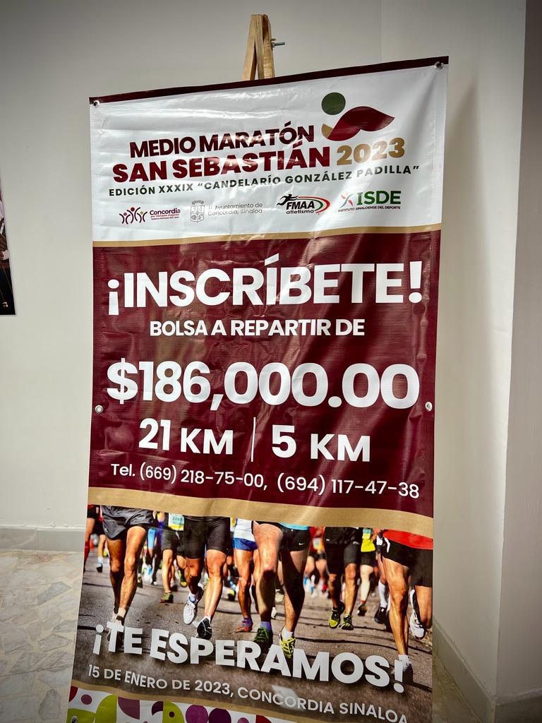 $!Este domingo se correrá el Medio Maratón San Sebastián en Concordia