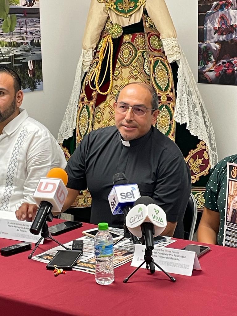 $!Anuncian festejos por el Día de Nuestra Señora del Rosario