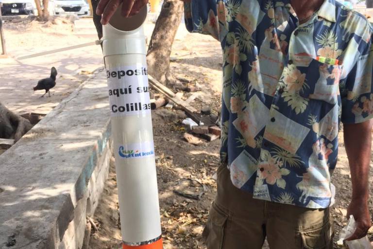 Mazatlán ‘exportará’ a Altata depósitos de bachichas de cigarros en las playas