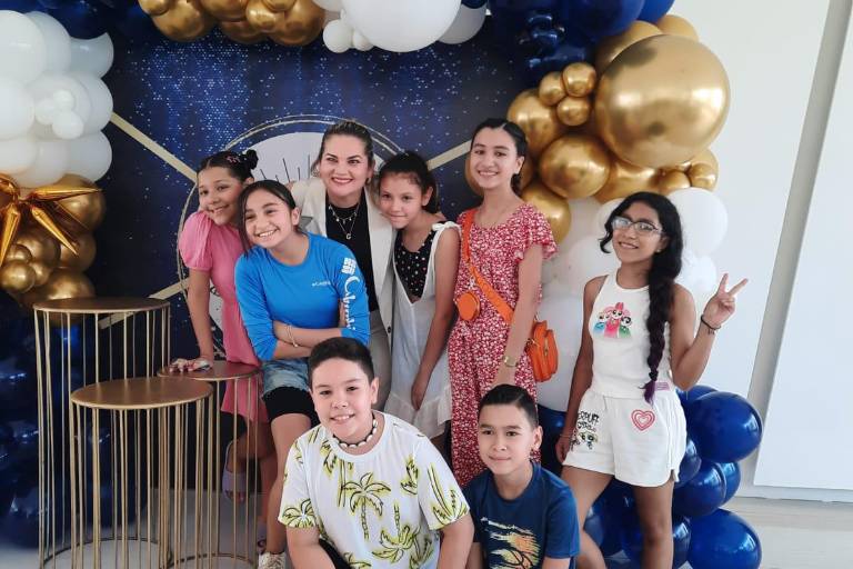 Con divertida piscinada celebra Gael Gaxiola Valdez su graduación