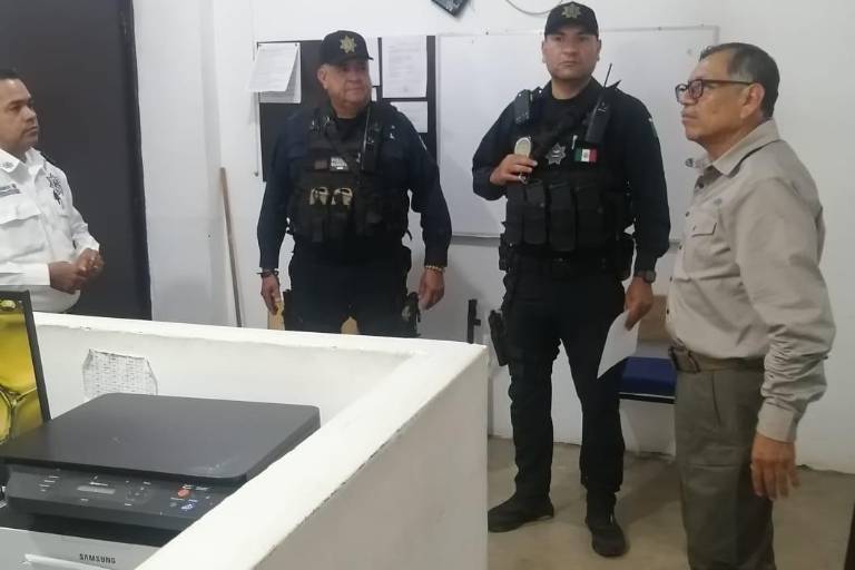 Supervisa Secretario de Seguridad de Sinaloa la zona de la Presa Santa María