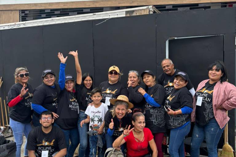 Escuchar música durante el eclipse fue una experiencia maravillosa