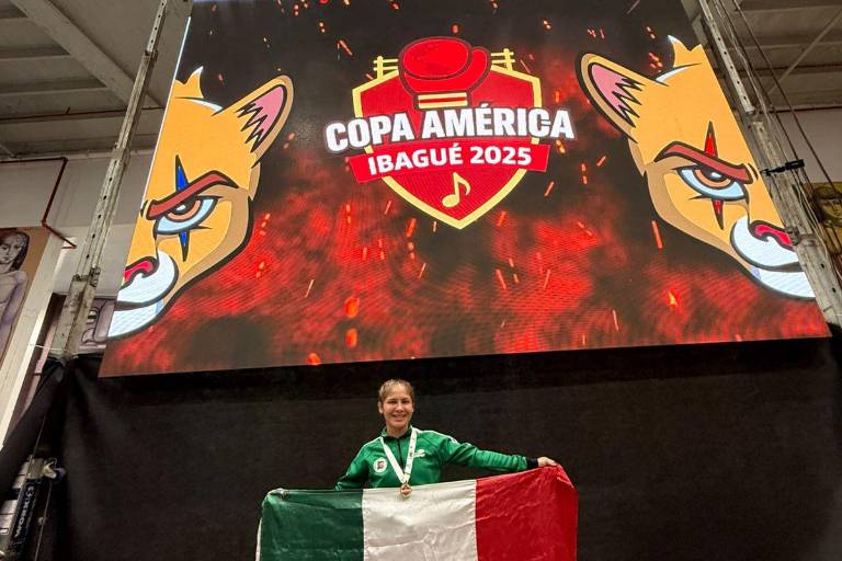 La mazatleca, Esmeralda Patiño, se cuelga el oro en la Copa América de Boxeo