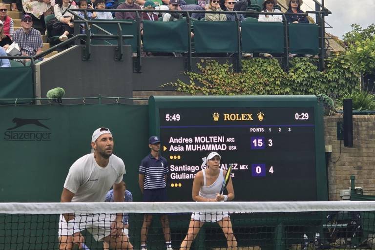 Giuliana Olmos y Santiago González avanzan a las semifinales de Wimbledon