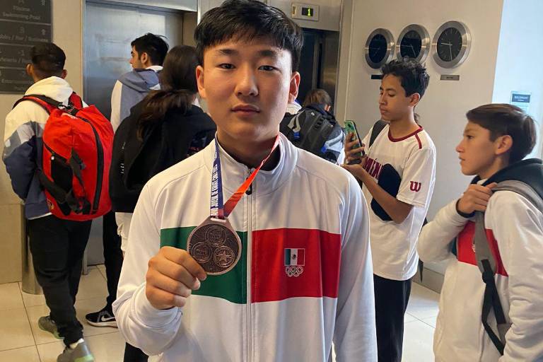 Sube Hayato Yoshii Mizukami al podio en el Campeonato Panamericano Juvenil de Karate Chile 2023