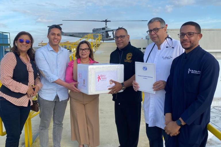 Dona México piel para niños quemados de República Dominicana