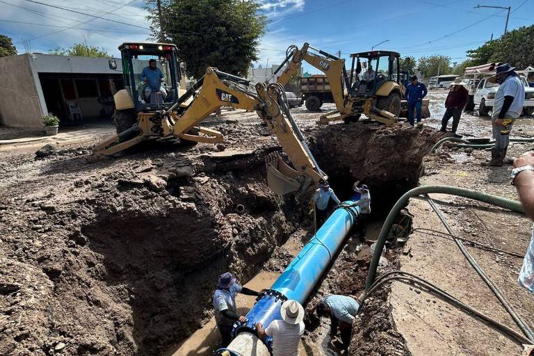 Japac repara fuga de Capistrano, al sur de Culiacán