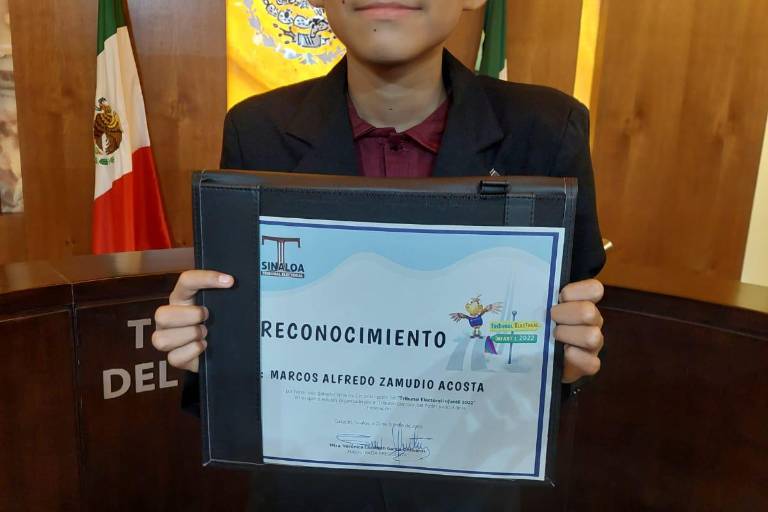 Reconocen a los niños por su papel en el Tribunal Infantil 2023