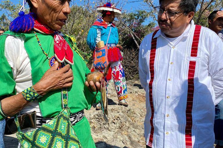 Autoridades Tradicionales y Gobierno de México inician recorrido ritual para el reconocimiento de lugares sagrados en El Gran Nayar