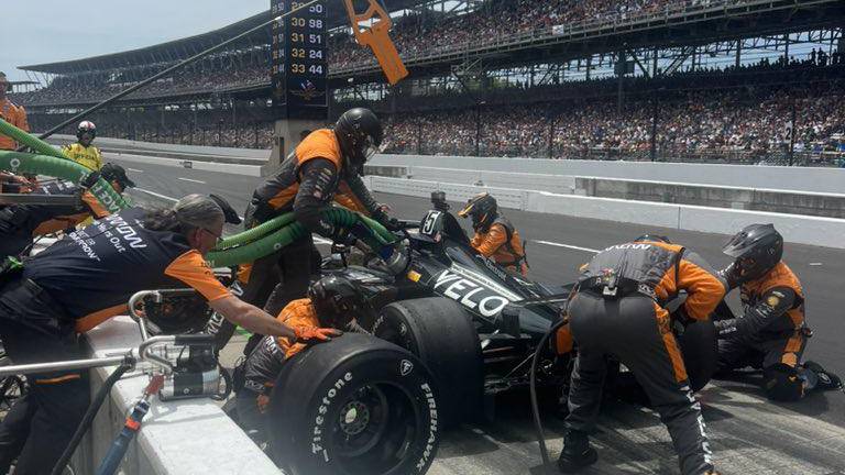 Patricio O’Ward no pudo llevarse el triunfo.