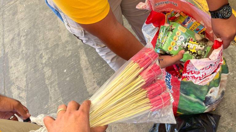 En las últimas semanas, Protección Civil ha mantenido un operativo en Mazatlán contra la venta y uso de pirotecnia.