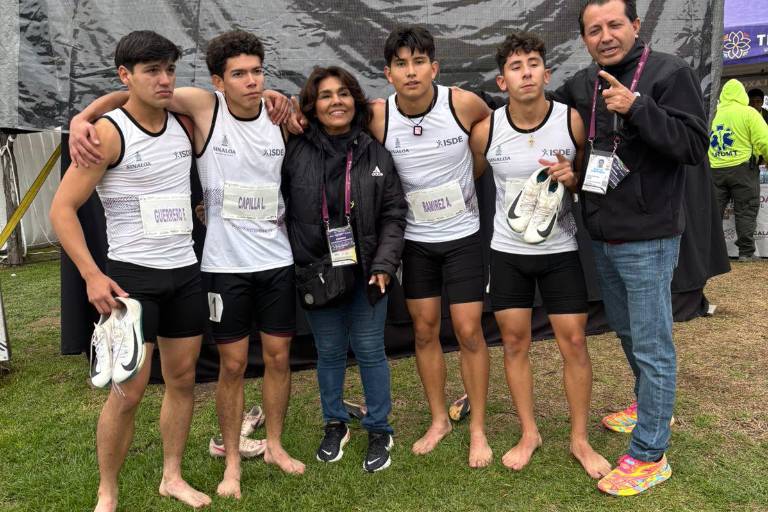 Oro y plata para Sinaloa en el relevo 4x100 de la Olimpiada Nacional Conade 2025