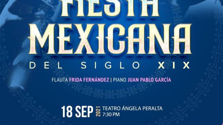 Habrá festejo patrio musical en el TAP con ‘Fiesta Mexicana’
