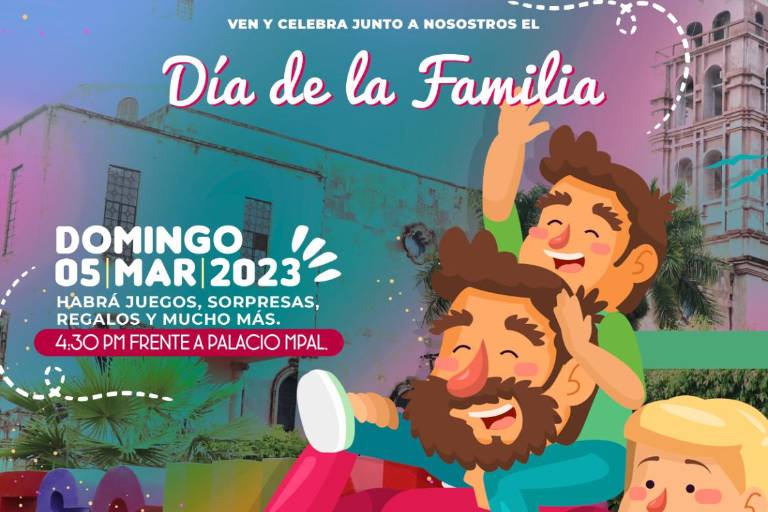 Invitan a celebrar el Día de la Familia en Escuinapa