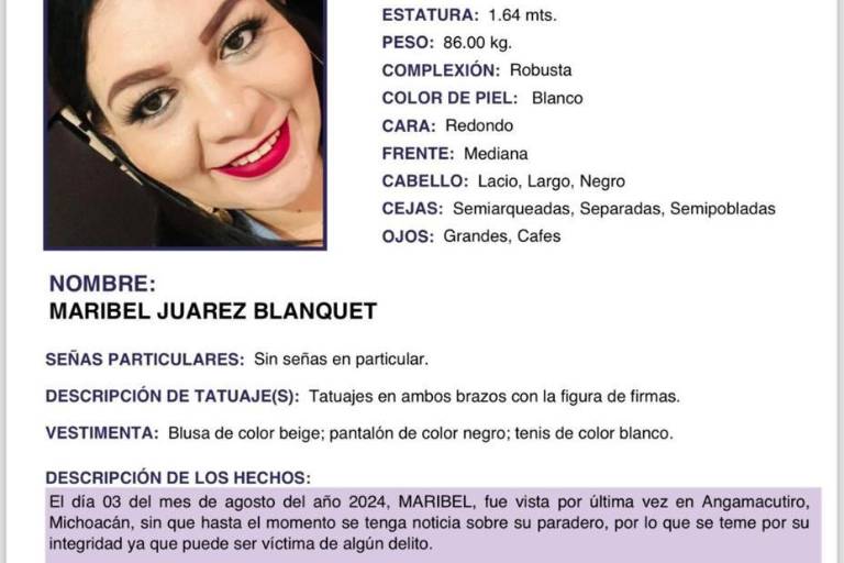 Desaparece ex Alcaldesa de Angamacutiro y actual regidora de Penjamillo, Michoacán, y su colaboradora