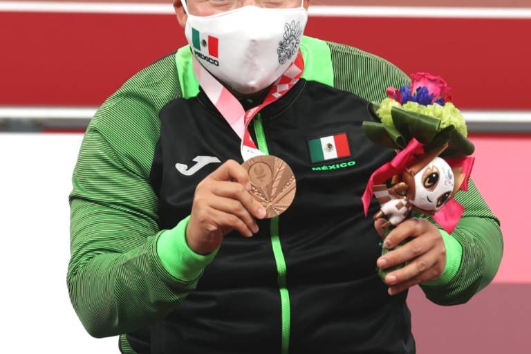 Rosa María Guerrero, de Mazatlán, gana bronce en lanzamiento de disco en Tokio 2020