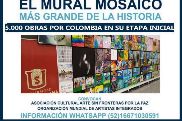 Crearán el ‘Mosaico más grande de la Historia’ en Mocorito