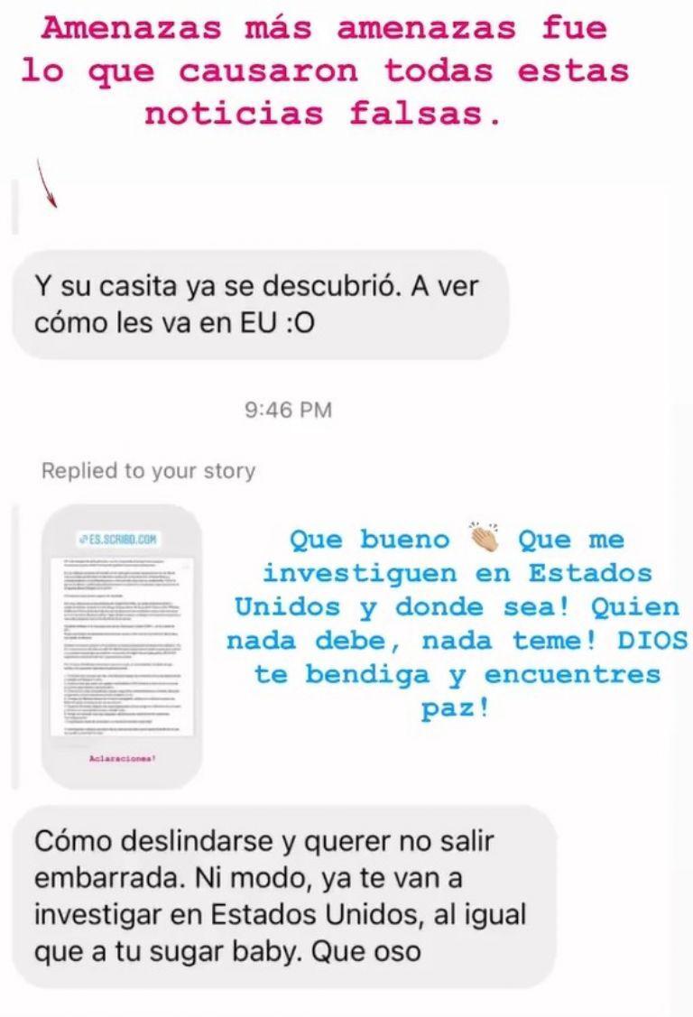 $!‘Burla’, ‘escándalo’, responde Loret; Carolyn Adams denuncia amenazas