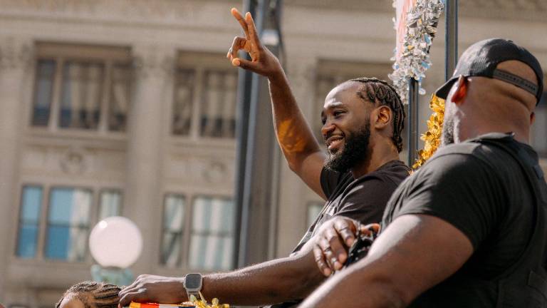 Terence Crawford fue detenido la madrugada del domingo en Omaha.