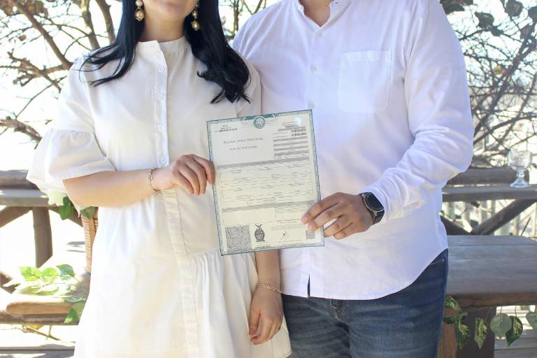 Claudia Valdez y Hugo Urías son marido y mujer