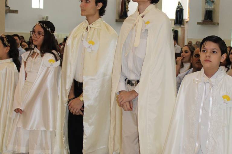 Ya son fieles católicos Eugenio y Vladimir Kolesnikov